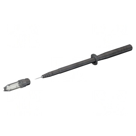 Sondă de măsurare 1A neagră 4mm 128mm | Electronic-mag.ro | Componente Electronice