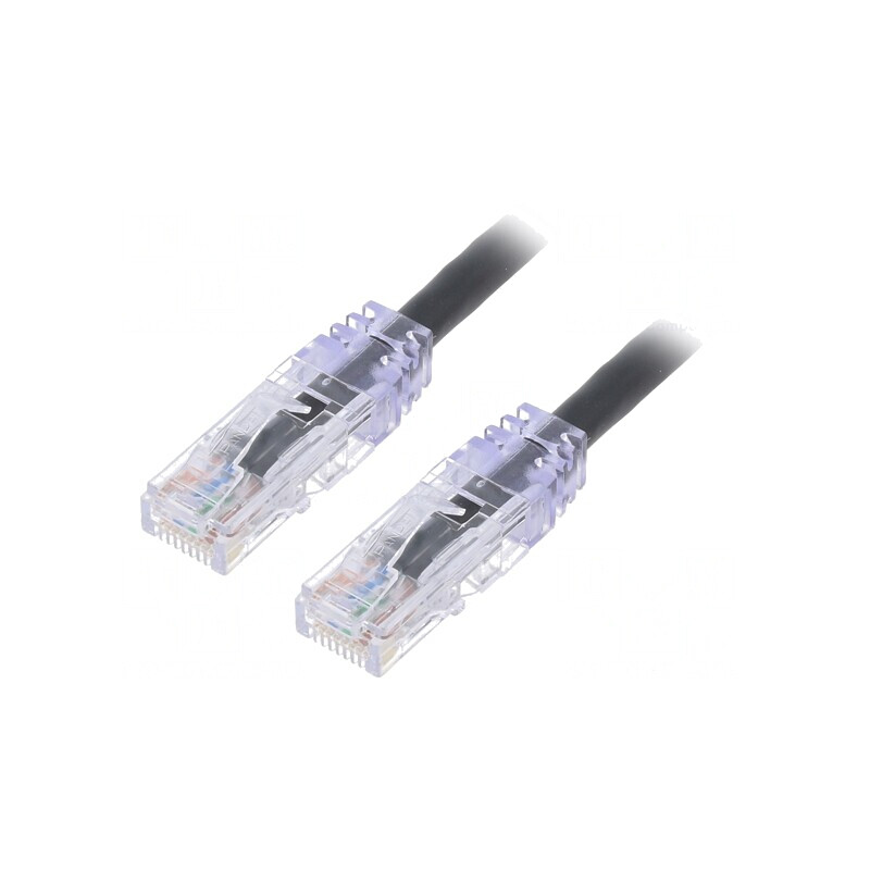 Patch Cord TX6 PLUS U/UTP Negru 5m LSZH 24AWG | Electronic-mag.ro | Componente Electronice Patch Cord TX6 PLUS U/UTP Negru 5m LSZH 24AWG | Electronic-mag.ro | Componente Electronice