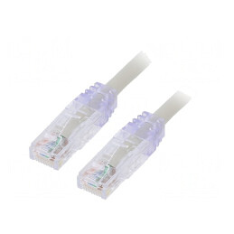Patch cord U/UTP Cat6 5m Gri LSZH | Electronic-mag.ro | Componente Electronice