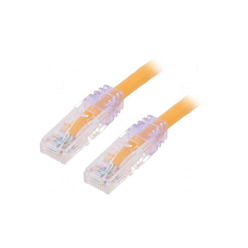 Patch cord U/UTP Cat6 LSZH 5m Portocaliu | Electronic-mag.ro | Componente Electronice