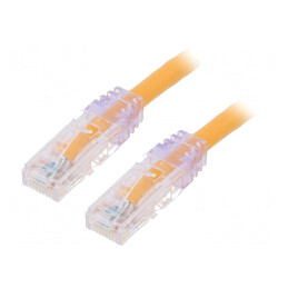 Patch cord U/UTP Cat6 LSZH 5m Portocaliu | Electronic-mag.ro | Componente Electronice