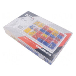 Set Conectori Crimpat Izolați 600 Buc. | Electronic-mag.ro | Componente Electronice