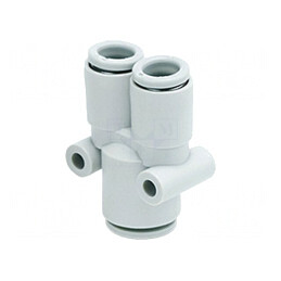 Teu Reducție Mufabil Polipropilenă 12mm 1-10bar | Electronic-mag.ro | Componente Electronice