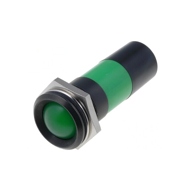 Lampă Control LED Verde 230VAC Ø22,2mm IP67 Metal | Electronic-mag.ro | Componente Electronice Lampă Control LED Verde 230VAC Ø22,2mm IP67 Metal | Electronic-mag.ro | Componente Electronice