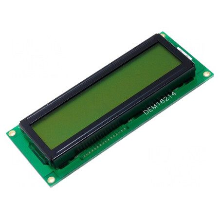 Afișaj LCD Alfanumeric 16x2 LED 100x42mm | Electronic-mag.ro | Componente Electronice