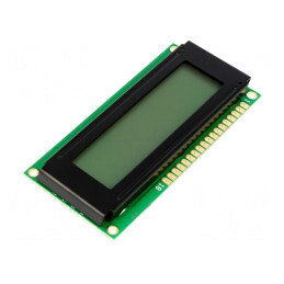 Afișaj LCD Alfanumeric 16x2 80x36x10,5mm LED RGB