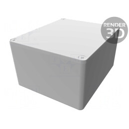 Carcasă universală aluminiu 100x120x64mm 1590W | Electronic-mag.ro | Componente Electronice