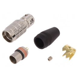 Conector circular HR25 mufă tată 8 pini aurit 1A | Electronic-mag.ro | Componente Electronice