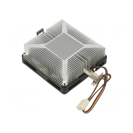Radiator Aluminiu 12VDC 45,1m3/h 30,8mm x 80mm | Electronic-mag.ro | Componente Electronice