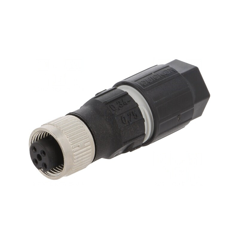 Mufă M12 4-PIN mamă pe cablu IDC DeviceNet/CANopen | Electronic-mag.ro | Componente Electronice Mufă M12 4-PIN mamă pe cablu IDC DeviceNet/CANopen | Electronic-mag.ro | Componente Electronice