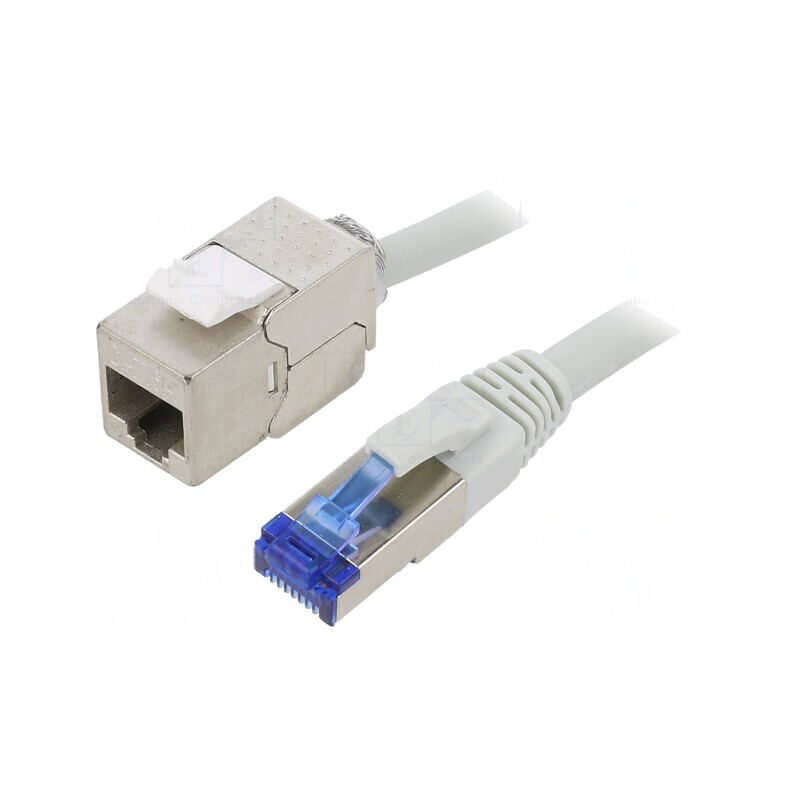 Prelungitor RJ45 S/FTP CAT6a LSZH Gri 10m | Electronic-mag.ro | Componente Electronice Prelungitor RJ45 S/FTP CAT6a LSZH Gri 10m | Electronic-mag.ro | Componente Electronice