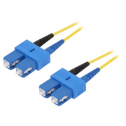 Patch Cord Fibra OS2 SC/UPC 2m LSZH | Electronic-mag.ro | Componente Electronice