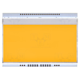 Iluminare de Fundal LED 94x67mm Ambră | Electronic-mag.ro | Componente Electronice