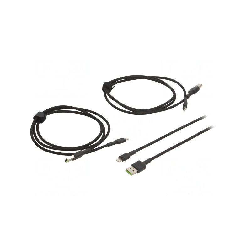 Cablu USB 2.0 Apple Lightning Negru 480Mbps | Electronic-mag.ro | Componente Electronice Cablu USB 2.0 Apple Lightning Negru 480Mbps | Electronic-mag.ro | Componente Electronice