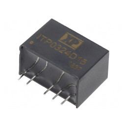 Convertor DC/DC 3W 9-36V la ±15V SIP6 | Electronic-mag.ro | Componente Electronice