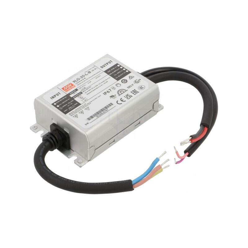 Alimentator LED 20W 32-54VDC 350mA 90-305VAC | Electronic-mag.ro | Componente Electronice Alimentator LED 20W 32-54VDC 350mA 90-305VAC | Electronic-mag.ro | Componente Electronice
