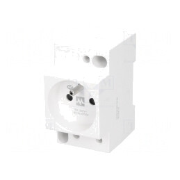 Soclu E pentru șină DIN Intrare L N PE | Electronic-mag.ro | Componente Electronice