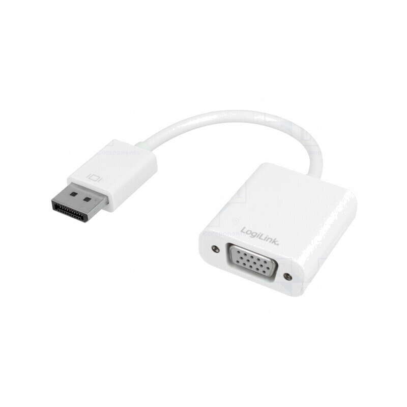 Convertor DisplayPort 1.2 Alb HDCP | Electronic-mag.ro | Componente Electronice
