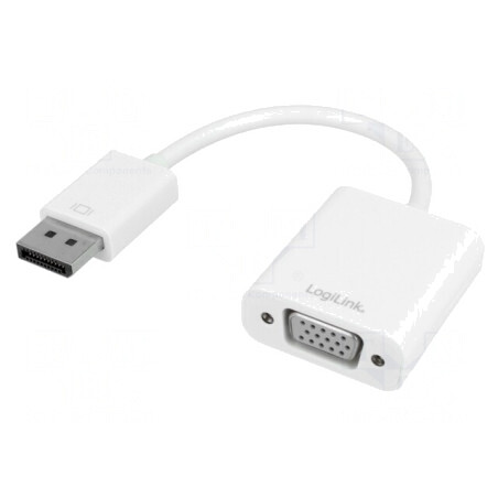 Convertor DisplayPort 1.2 Alb HDCP | Electronic-mag.ro | Componente Electronice
