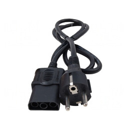 Cablu Alimentare 1.5m cu Ștecher EU | Electronic-mag.ro | Componente Electronice