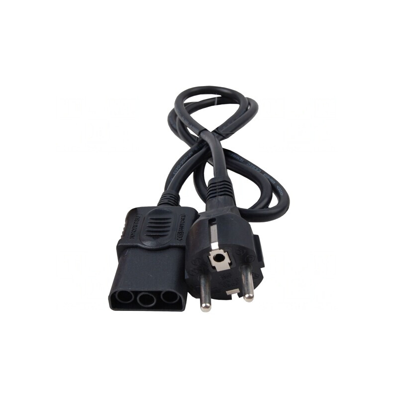 Cablu Alimentare 1.5m cu Ștecher EU | Electronic-mag.ro | Componente Electronice
