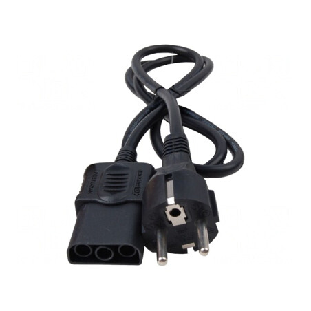 Cablu Alimentare 1.5m cu Ștecher EU | Electronic-mag.ro | Componente Electronice