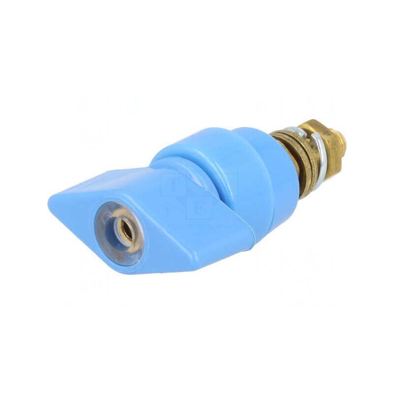 Clemă de laborator albastră 1kVDC 63A pe panou | Electronic-mag.ro | Componente Electronice Clemă de laborator albastră 1kVDC 63A pe panou | Electronic-mag.ro | Componente Electronice