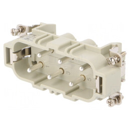 Conector HDC Tată 6P 35A 400V | Electronic-mag.ro | Componente Electronice