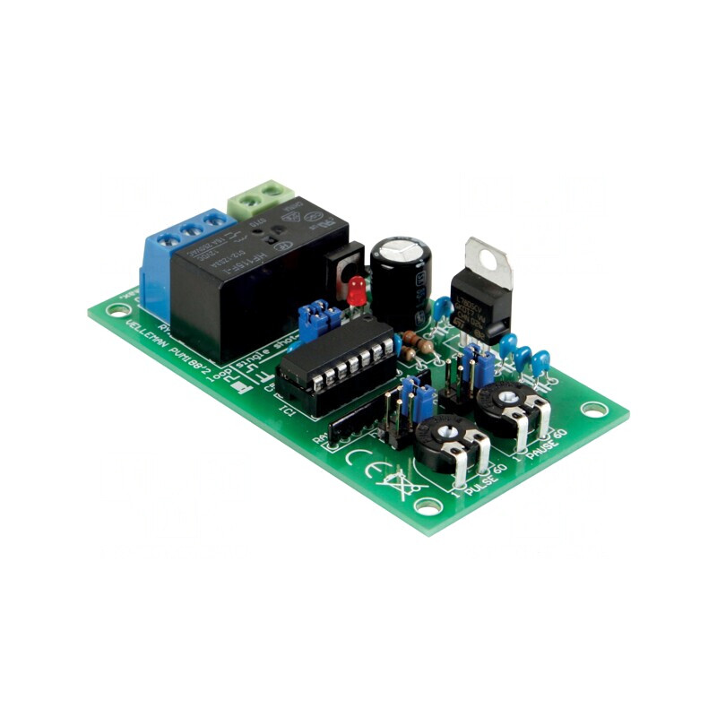 Timer Intermitent 12-24VDC WHADDA | Electronic-mag.ro | Componente Electronice