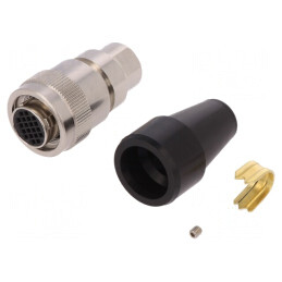 Conector Circular Mufă HR22 Mamă 20 PIN Fără Contacte 2A | Electronic-mag.ro | Componente Electronice