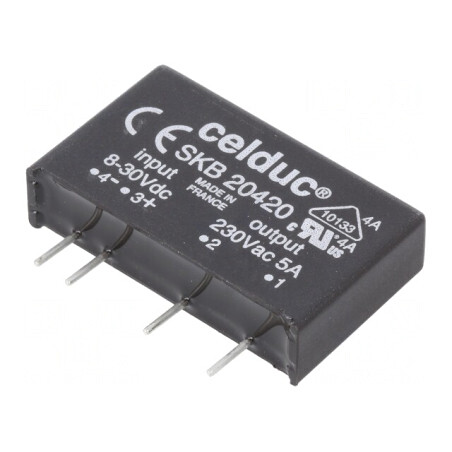 Releu Semiconductor SPST-NO 8-30VDC 5A 12-280VAC | Electronic-mag.ro | Componente Electronice