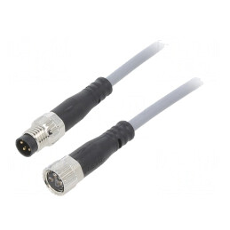 Cablu Conectare M8 3-Pin 0.5m | Electronic-mag.ro | Componente Electronice