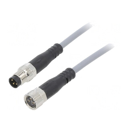 Cablu Conectare M8 3-Pin 0.5m | Electronic-mag.ro | Componente Electronice