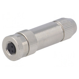 Conector M8 Mamă 3 Pin IP67 60V | Electronic-mag.ro | Componente Electronice