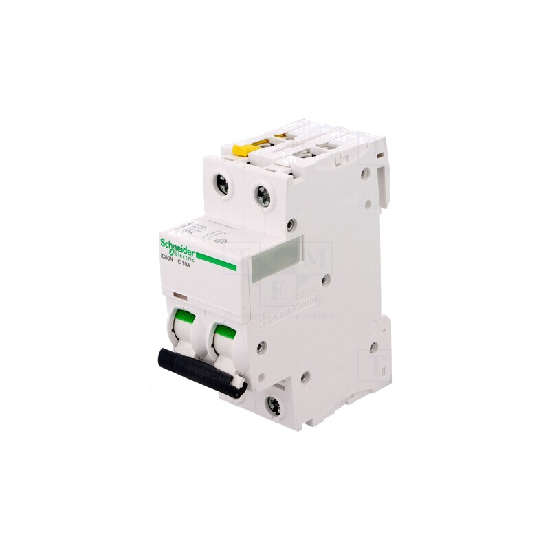 Întrerupător de Supracurent 10A 2P 400VAC C | Electronic-mag.ro | Componente Electronice