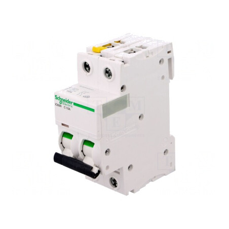 Întrerupător de Supracurent 10A 2P 400VAC C | Electronic-mag.ro | Componente Electronice