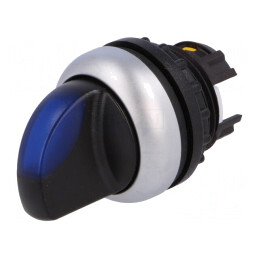 Comutator rotativ 22mm albastru IP67 | Electronic-mag.ro | Componente Electronice