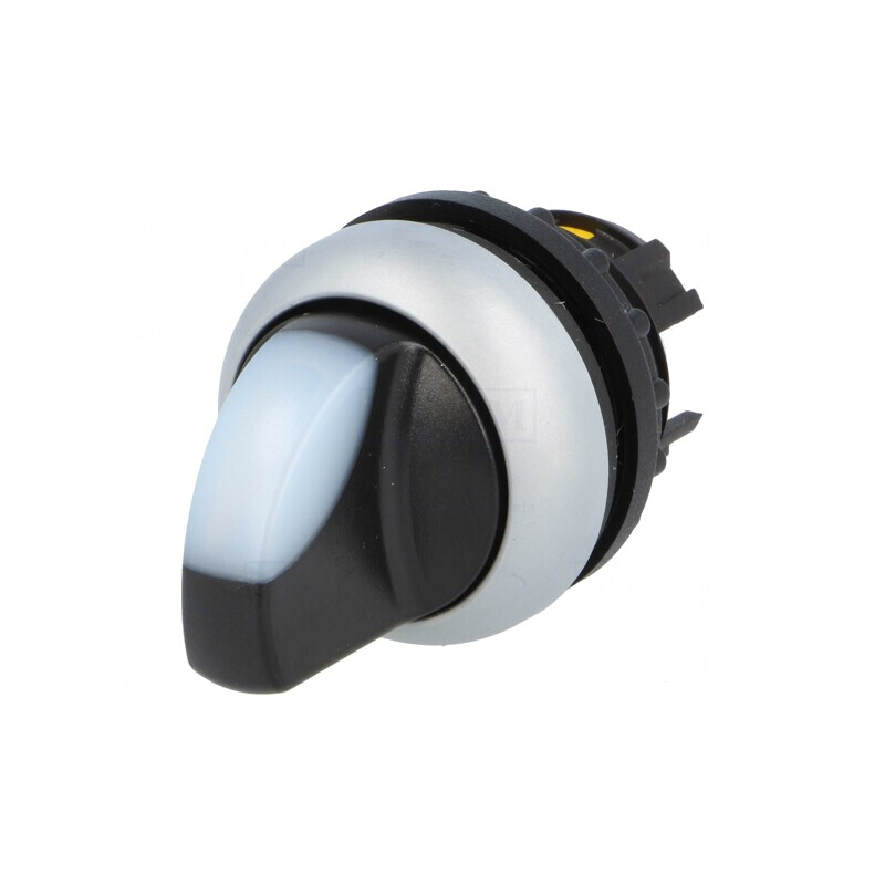 Comutator Rotativ 22mm Alb | Electronic-mag.ro | Componente Electronice