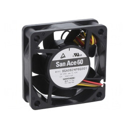 Ventilator axial 24V 60x60x20mm 52,8m3/h 43dBA | Electronic-mag.ro | Componente Electronice
