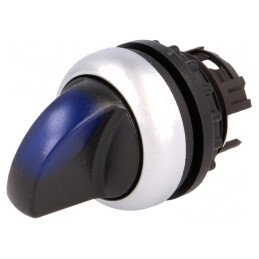 Comutator Rotativ 22mm Albastru IP67 | Electronic-mag.ro | Componente Electronice
