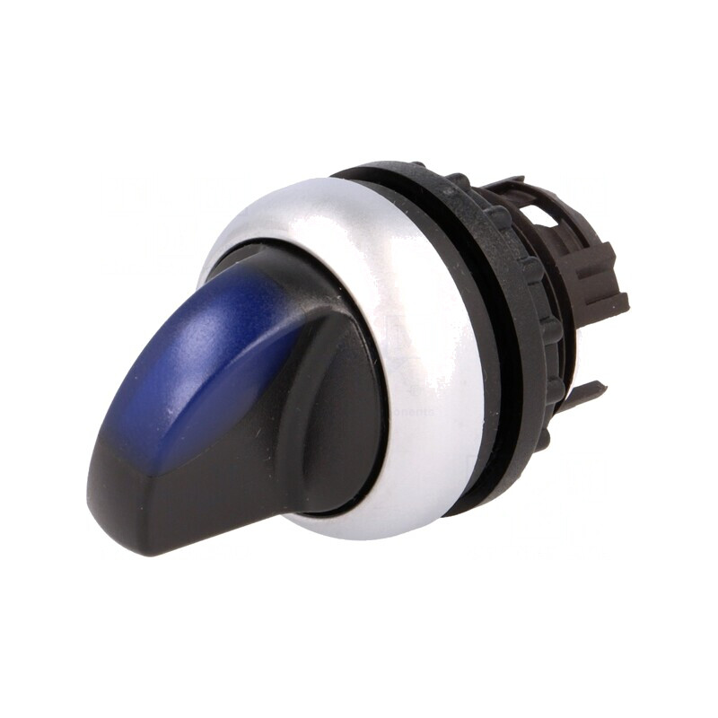 Comutator Rotativ 22mm Albastru IP67 | Electronic-mag.ro | Componente Electronice
