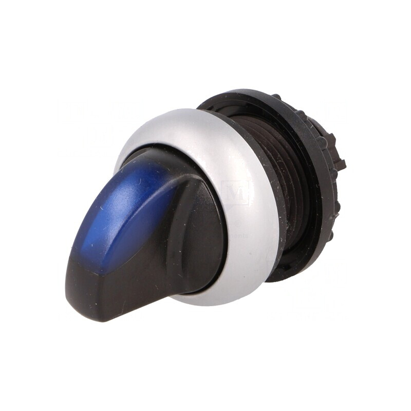 Comutator Rotativ 22mm Albastru IP67 | Electronic-mag.ro | Componente Electronice