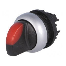 Comutator Rotativ 22mm Roșu 3 Pozitii | Electronic-mag.ro | Componente Electronice