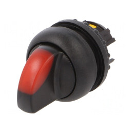 Comutator Rotativ 22mm cu LED Roșu | Electronic-mag.ro | Componente Electronice