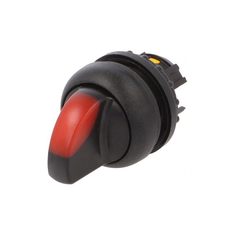 Comutator Rotativ 22mm cu LED Roșu | Electronic-mag.ro | Componente Electronice