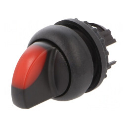 Comutator Rotativ 22mm Roșu | Electronic-mag.ro | Componente Electronice