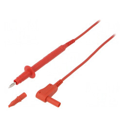 Cablu de măsurare 16A 1m negru | Electronic-mag.ro | Componente Electronice
