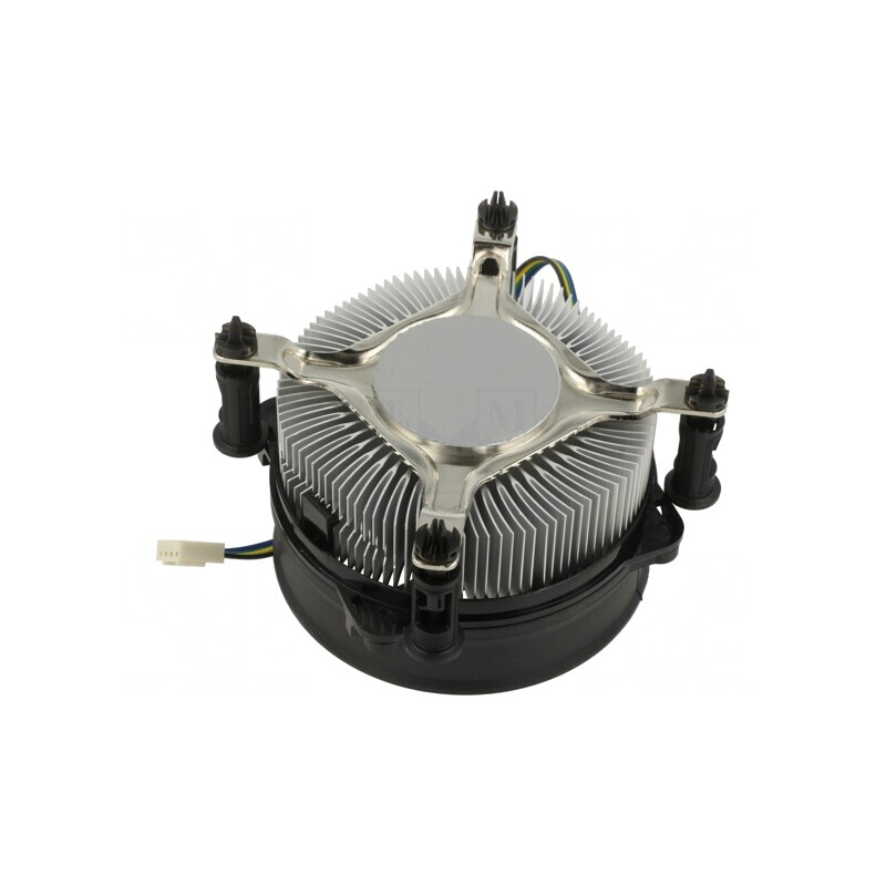 Radiator Aluminiu 12VDC 91,1m3/h 59,2mm x 95mm | Electronic-mag.ro | Componente Electronice