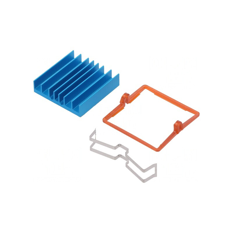 Radiator BGA Albastru 30mm x 30mm | Electronic-mag.ro | Componente Electronice