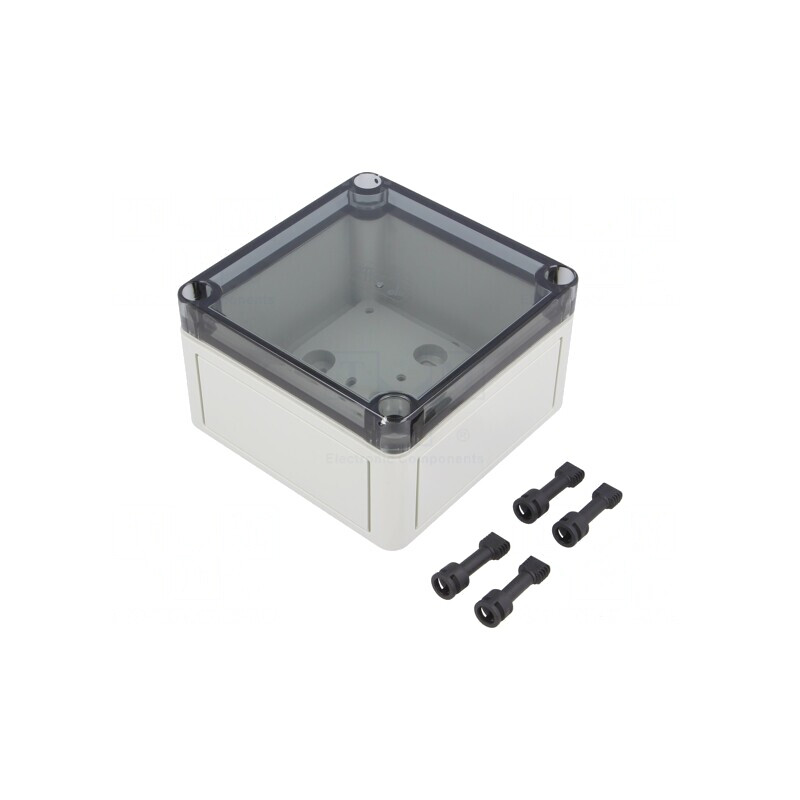 Carcasă Universală Polistiren 110x110x66mm | Electronic-mag.ro | Componente Electronice